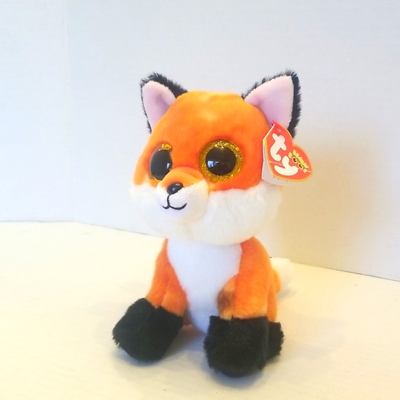 NWT Ty Beanie Boo Orange Meadow the Fox Plush Toy - Picture 3 of 10